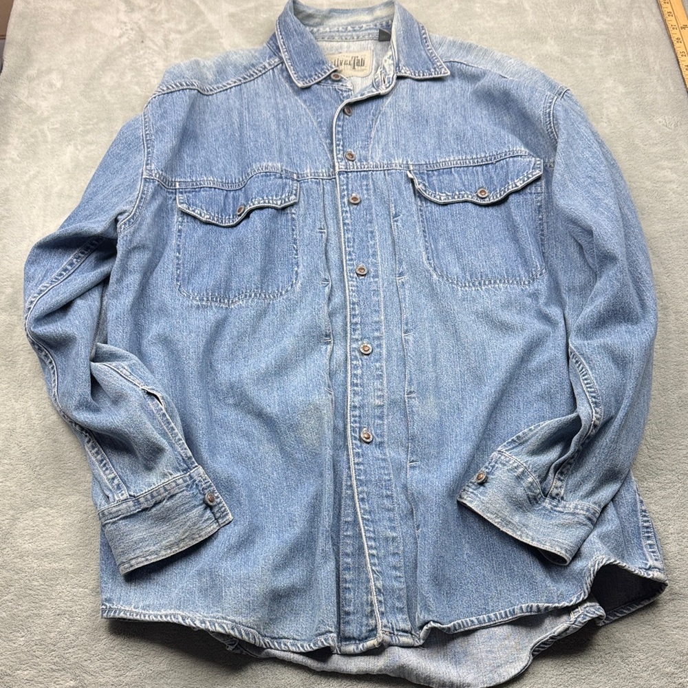 Vintage SilverTab Men’s Denim Shirt L